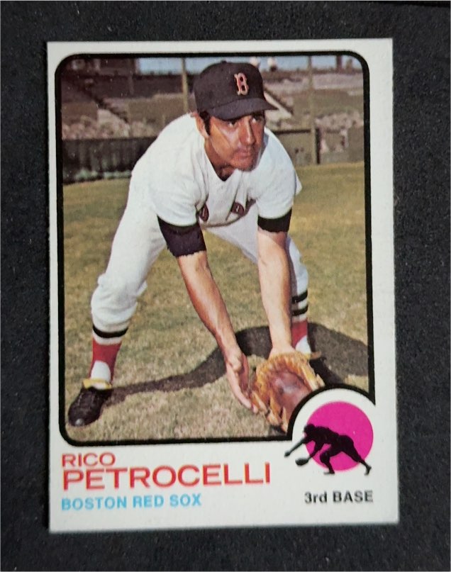1973 Topps #365 Rico Petrocelli Boston Red Sox — front