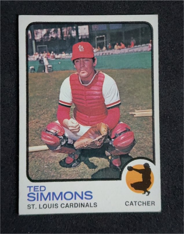 1973 Topps #85 Ted Simmons — front