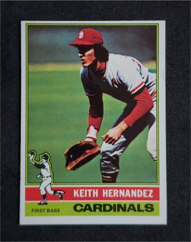 1976 Topps #542 Keith Hernandez — front