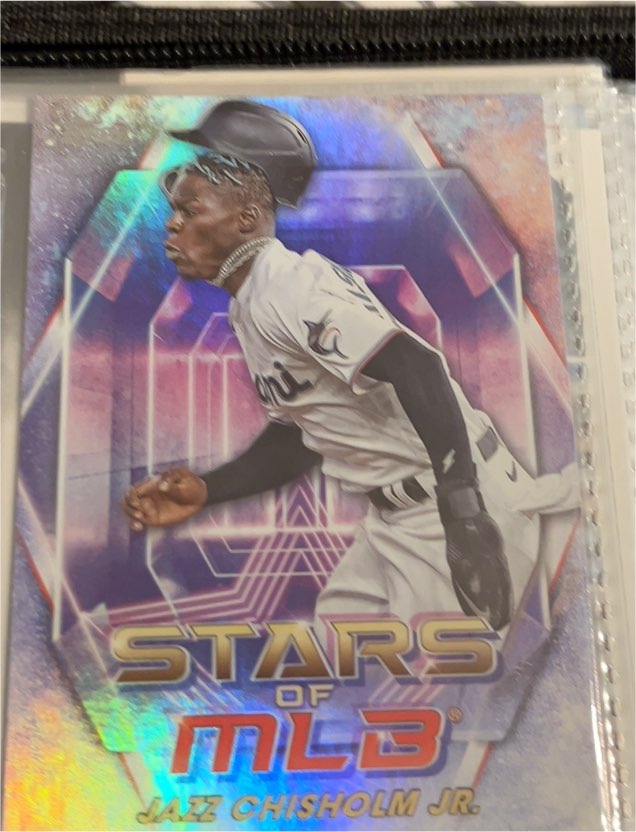 2023 Topps Stars of MLB #SMLB-10 Jazz Chisholm Jr. — front