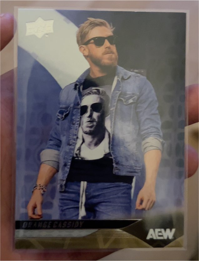 2025 Upper Deck AEW #43 Orange Cassidy — front