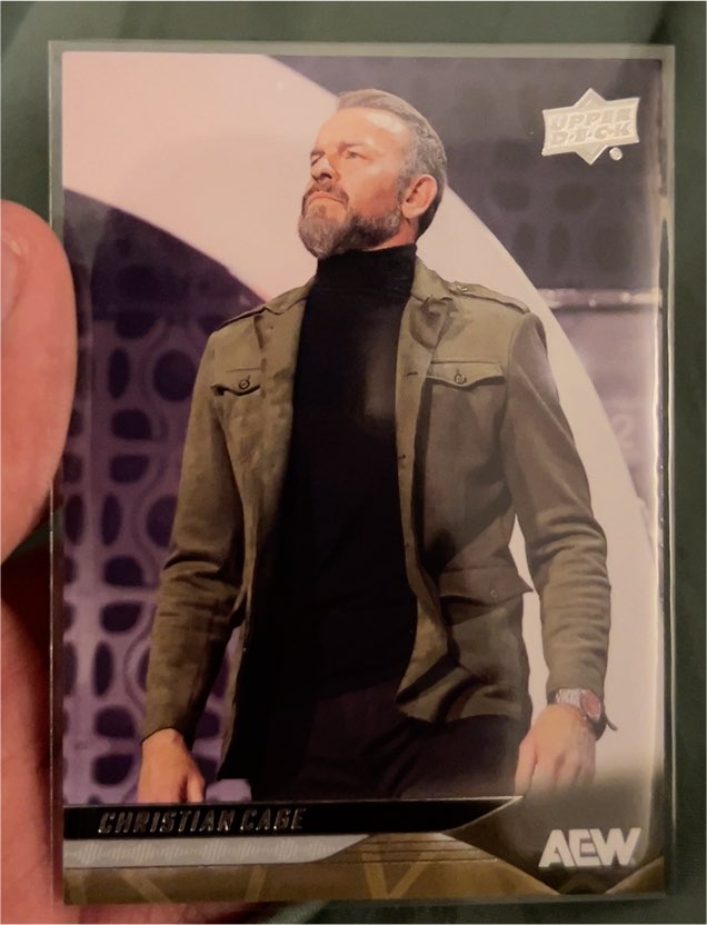 2025 Upper Deck AEW #5 Christian Cage — front