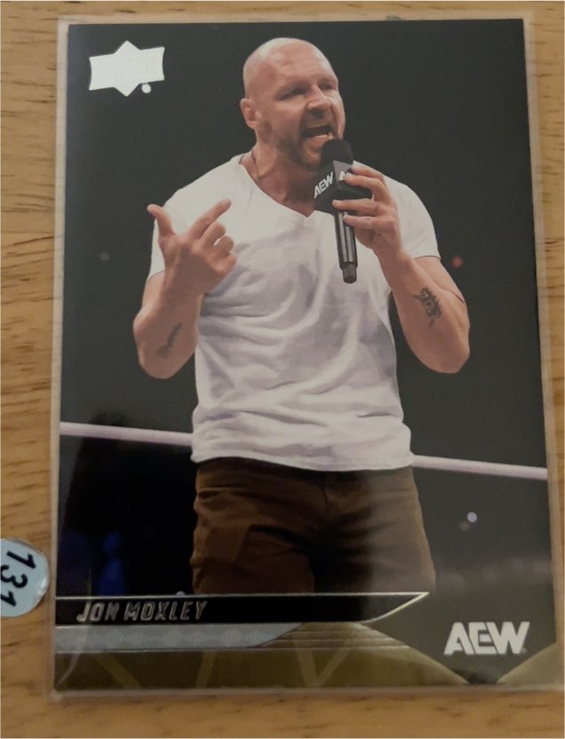 2025 Upper Deck AEW #26 Jon Moxley — front