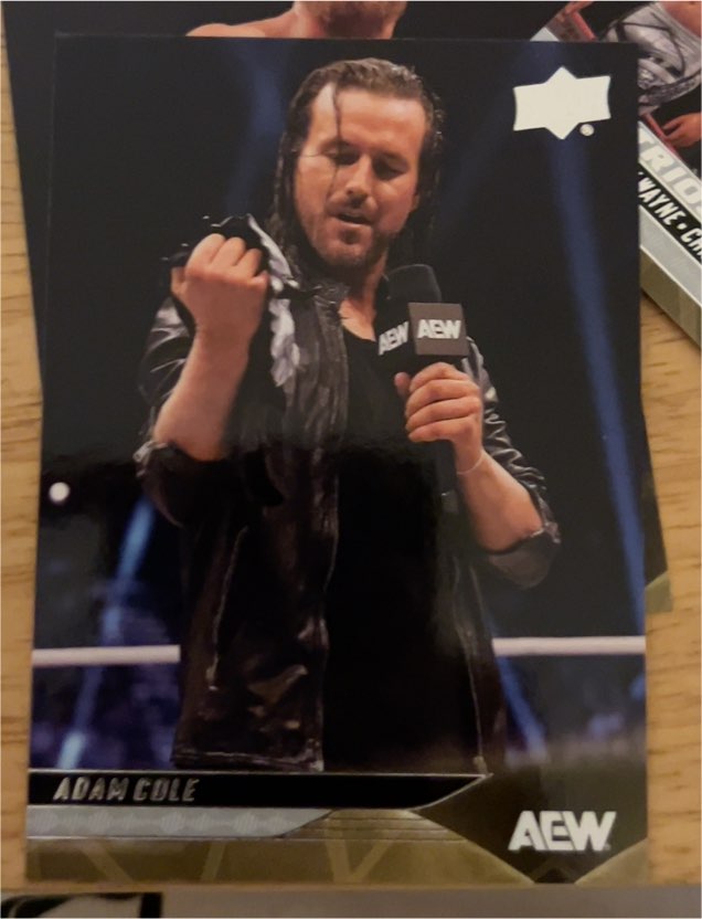 2025 Upper Deck AEW #15 Adam Cole — front