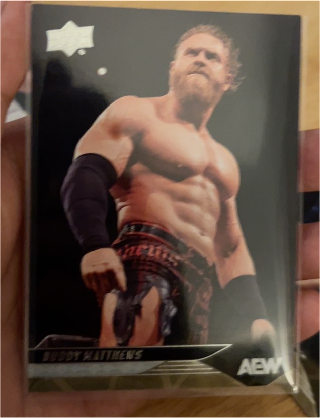 2025 Upper Deck AEW #9 Buddy Matthews — front