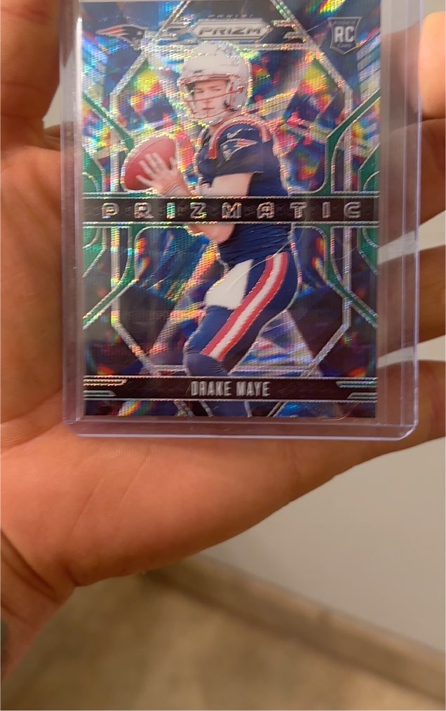 2024 Panini Prizm Prizmatic #2 Drake Maye — front