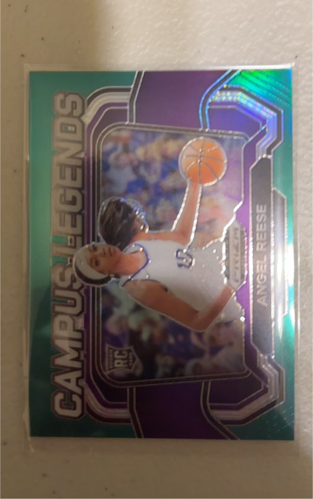 2024 Panini Prizm Draft Picks #4 Angel Reese Campus Legends — front