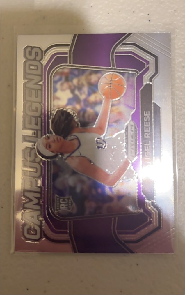 2024 Panini Prizm Draft Picks #4 Angel Reese Campus Legends — front