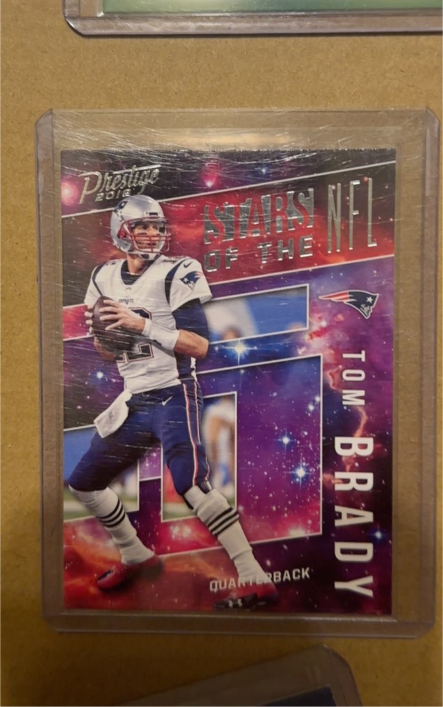 2018 Panini Prestige #ST-TB Tom Brady Stars of the NFL — front