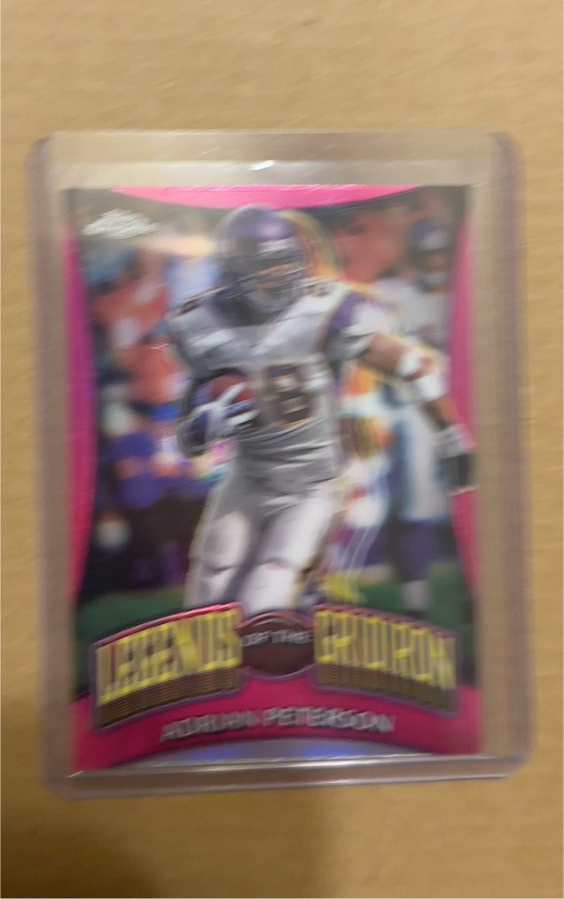 2024 Topps Chrome #LOG-16 Adrian Peterson Legends of the Gridiron — front