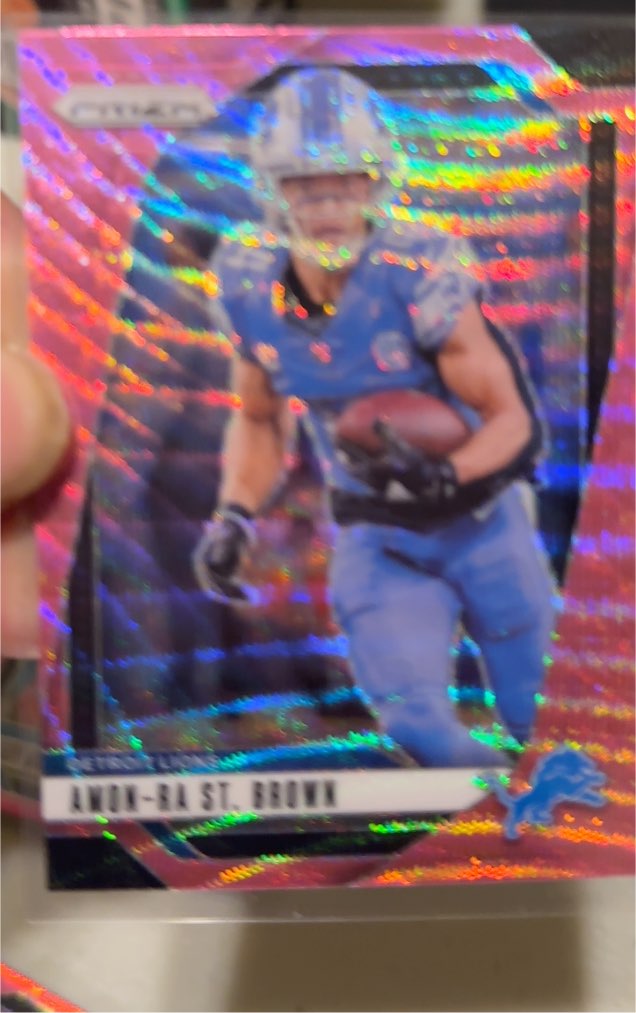 2022 Panini Select #? Amon-Ra St. Brown — front