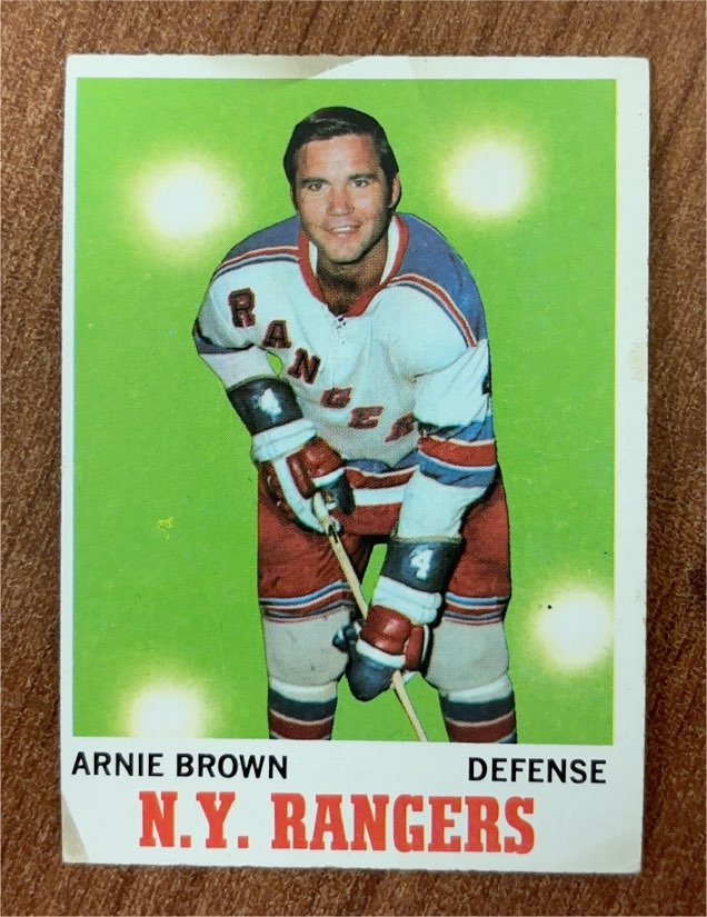 1970-71 Topps #66 Arnie Brown — front