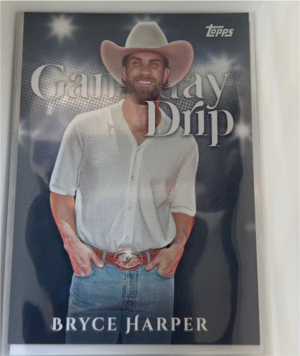 2025 Topps #GD-5 Bryce Harper Gameday Drip — front