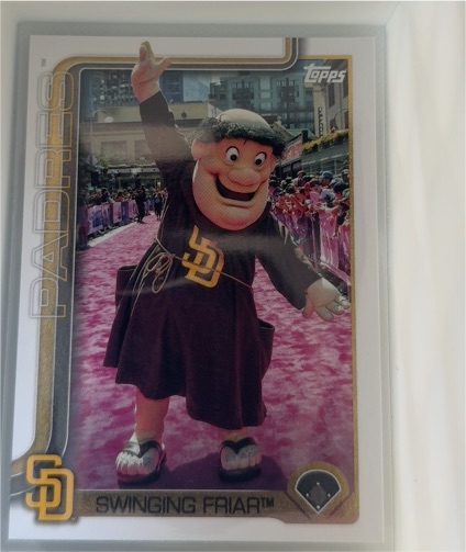 2025 Topps Series 1 #M-20 Swinging Friar — front