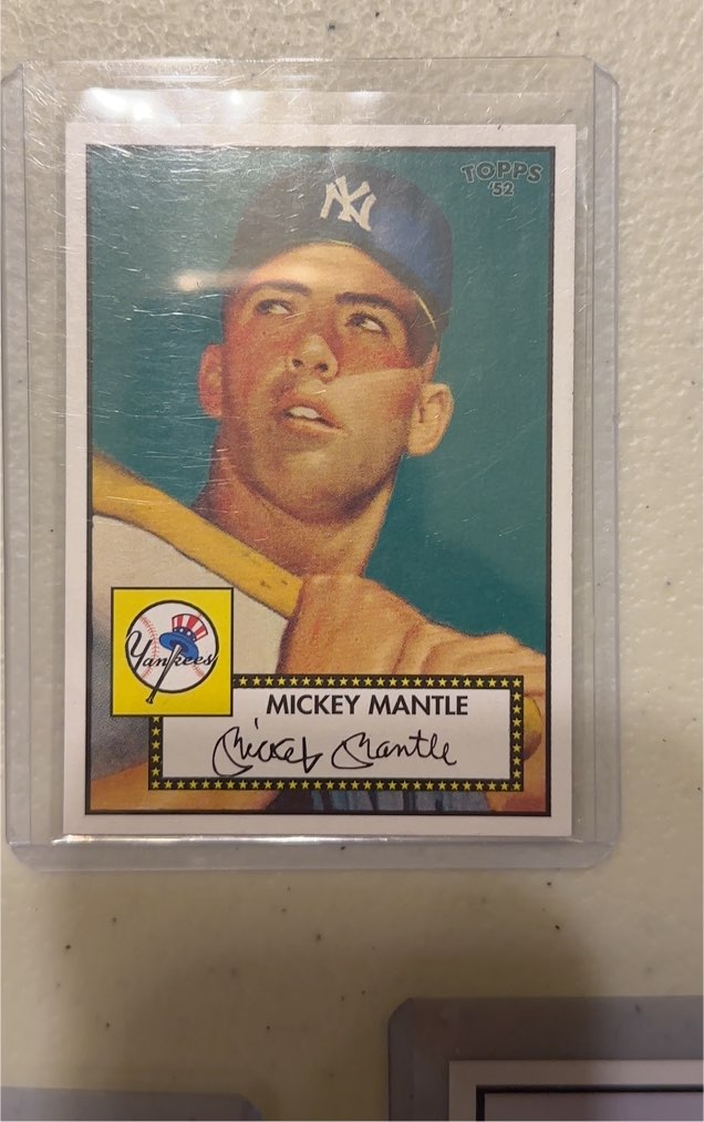 2006 Topps '52 #311 Mickey Mantle — front