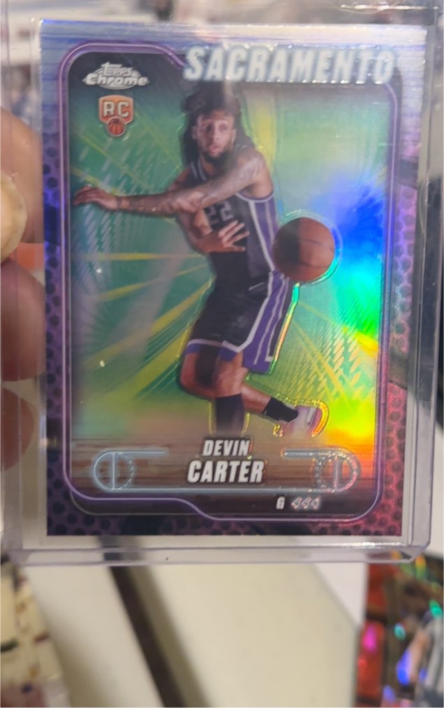 2024-25 Topps Chrome #134 Devin Carter — front