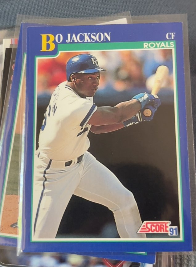 1991 Score #5 Bo Jackson — front