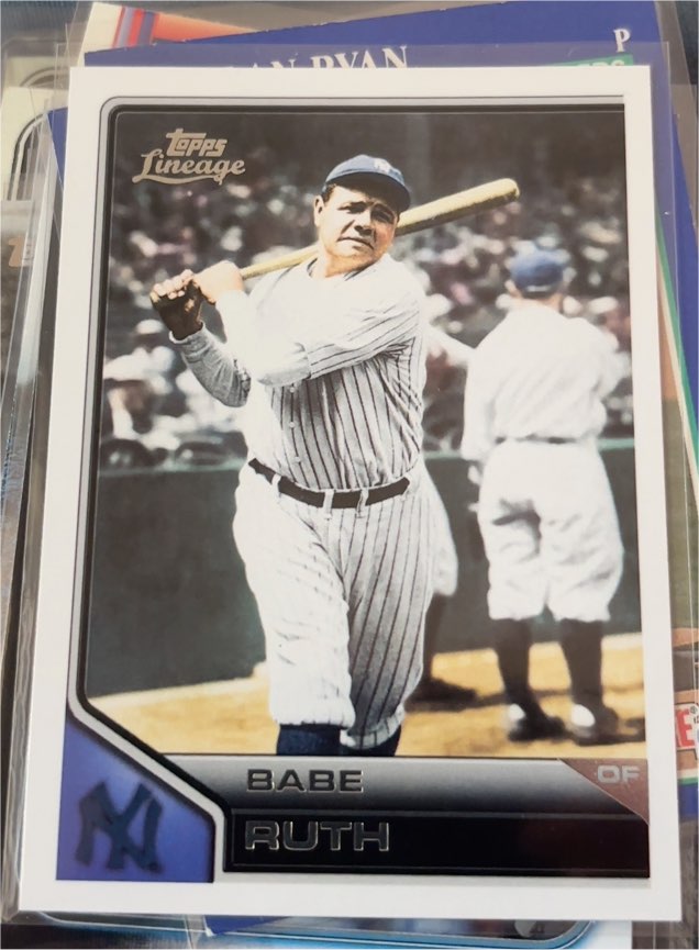 2011 Topps Lineage #100 Babe Ruth — front