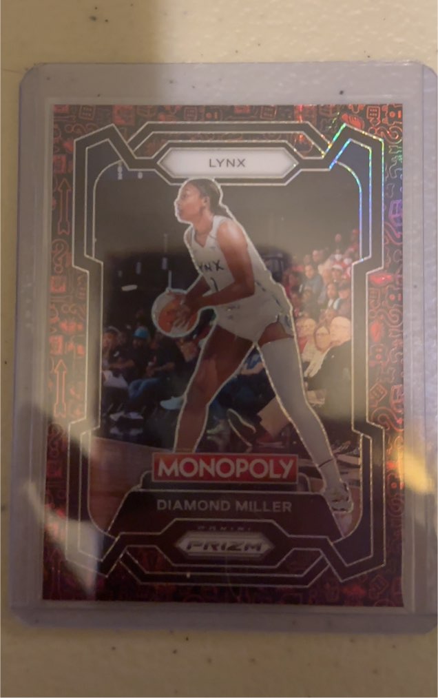 2024 Panini Prizm Monopoly WNBA #9 Diamond Miller — front