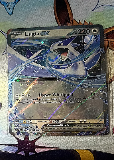 2016 Pokémon EX Prismatic Evolutions #82 Lugia EX — front