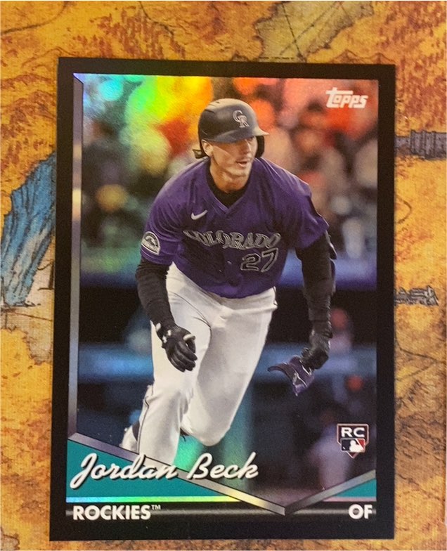 2024 Topps Archives #273 Jordan Beck — front
