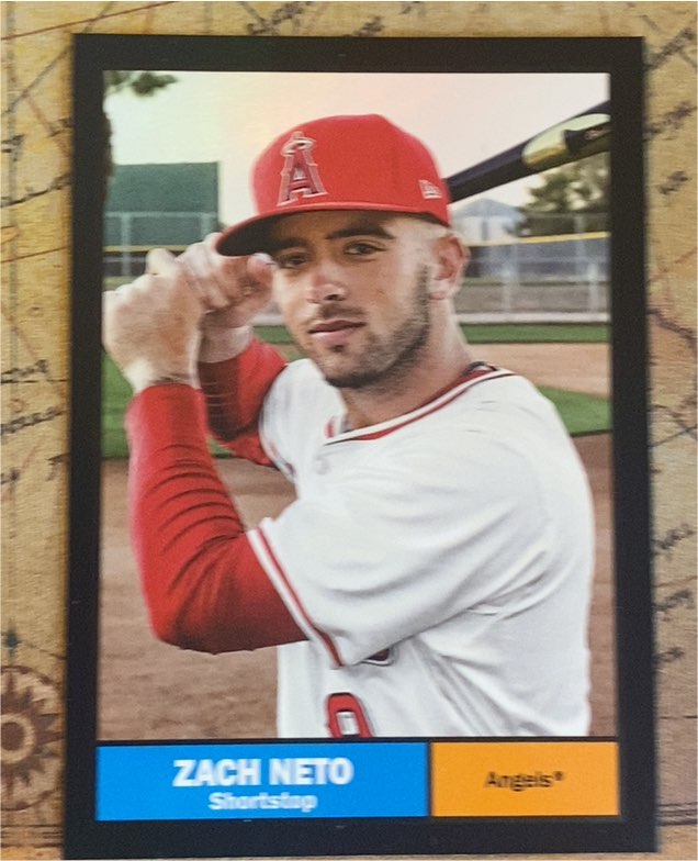 2024 Topps Archives #51 Zach Neto — front