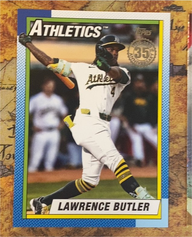 2025 Topps Series 2 #90B2-36 Lawrence Butler — front
