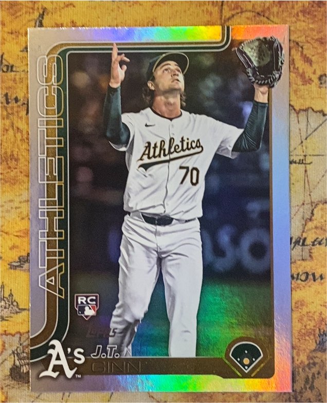 2025 Topps Series 2 #465 J.T. Ginn — front