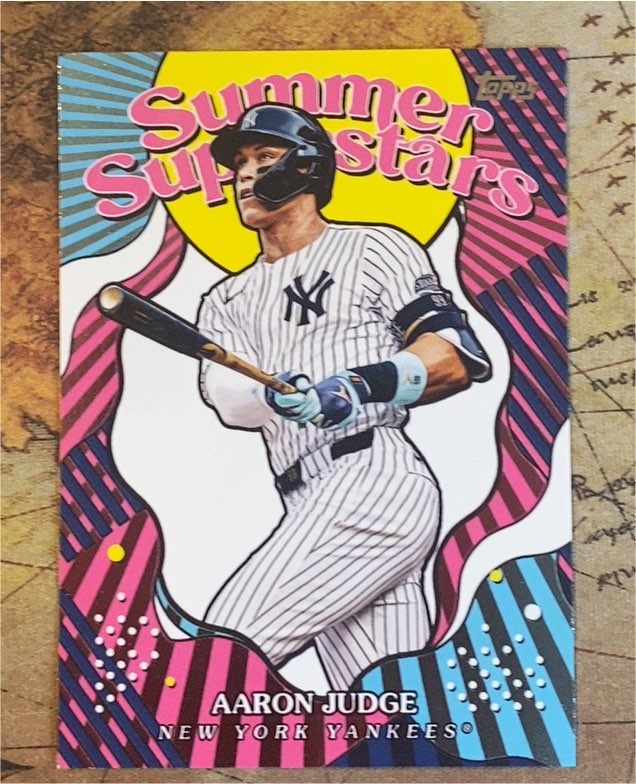 2025 Topps Series 2 #SS-28 Aaron Judge Summer Superstars — front