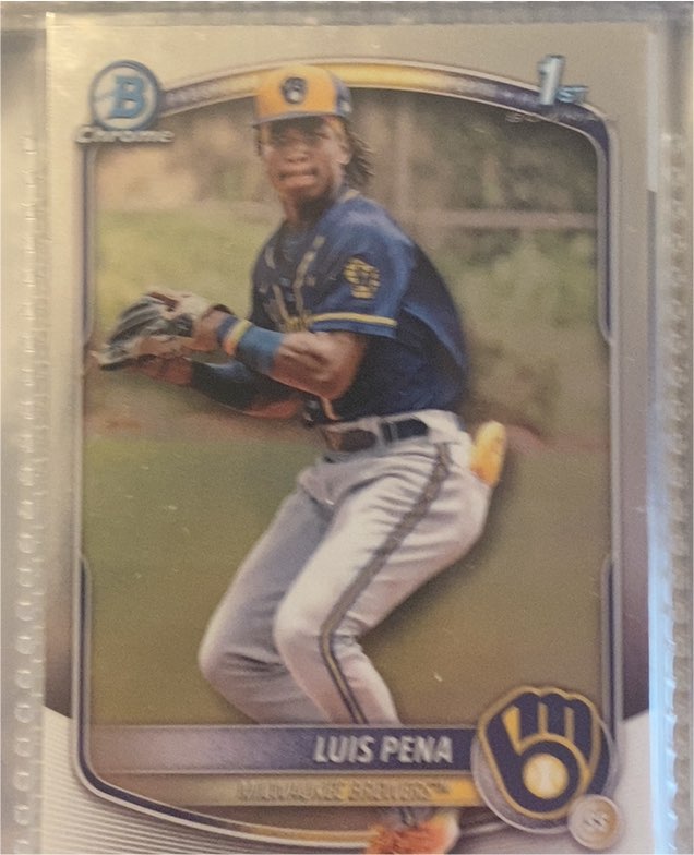 2025 Bowman #BP-38 Luis Pena — front