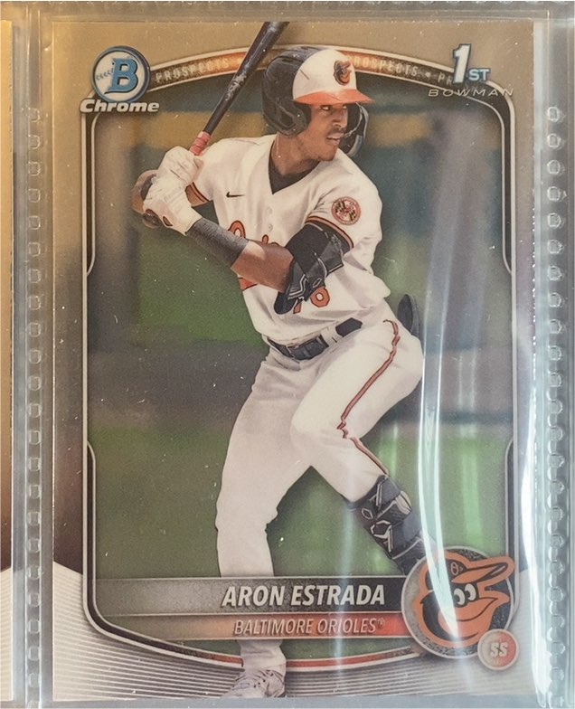 2025 Bowman Chrome #BCP-33 Aron Estrada — front