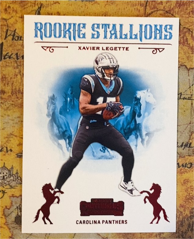 2024 Panini Contenders Rookie Stallions #16 Xavier Legette — front