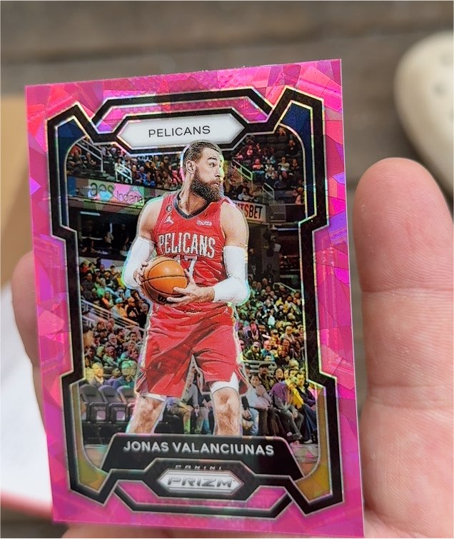 2023-24 Panini Prizm #289 Jonas Valanciunas — front
