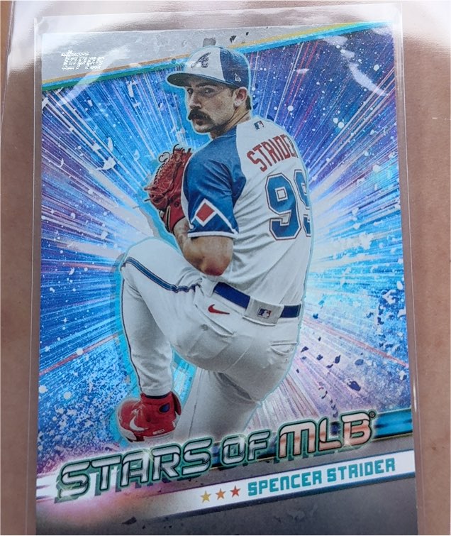 2024 Topps Series 2 Stars of MLB #SMLB-32 Spencer Strider — front
