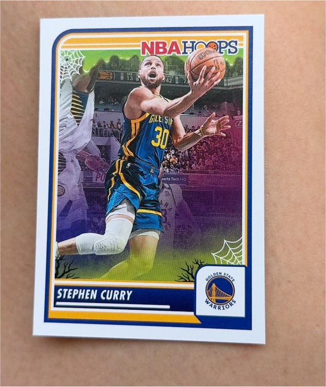 2023-24 Panini NBA Hoops Haunted Hoops #192 Stephen Curry — front