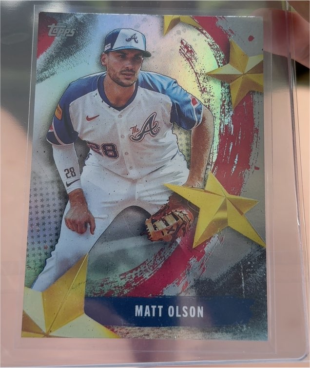 2025 Topps Series 2 #SMLB-32 Matt Olson — front