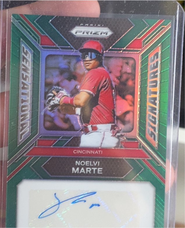 2024 Panini Prizm Sensational Signatures #SS-NM Noelvi Marte — front