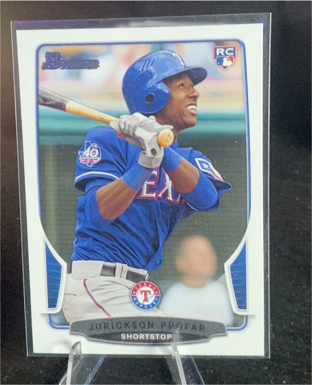 2013 Bowman #83 Jurickson Profar Rookie Card — front