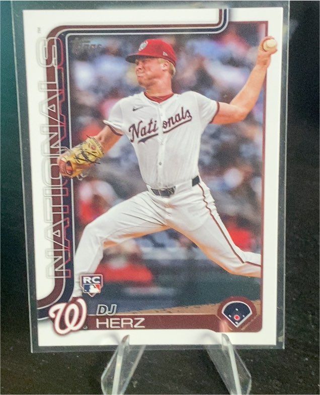2025 Topps Series 1 #287 DJ Herz — front