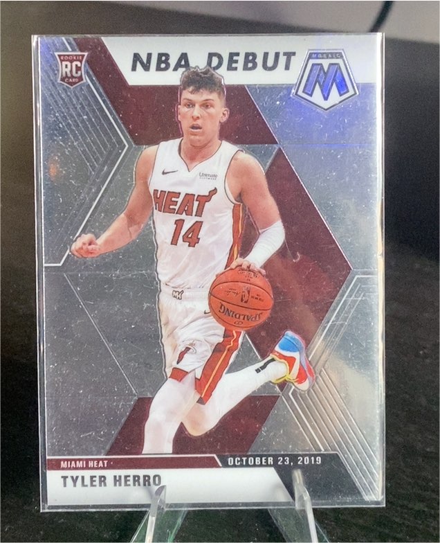2019-20 Panini Mosaic NBA Debut #280 Tyler Herro — front