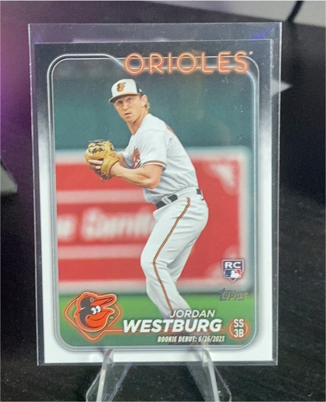 2024 Topps Update #US125 Jordan Westburg Rookie Debut — front