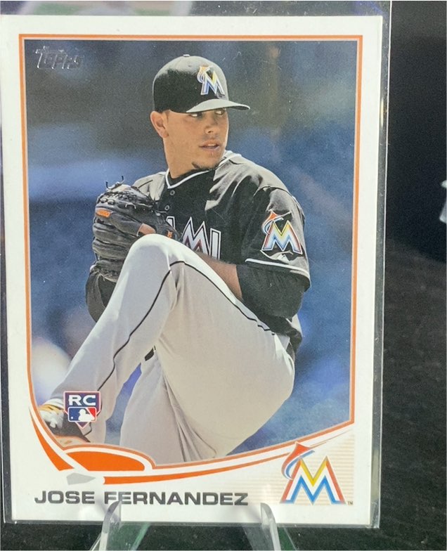2013 Topps #589 Jose Fernandez — front