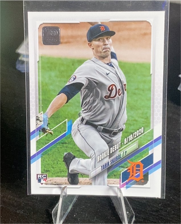 2021 Topps Update #US284 Tarik Skubal Rookie Debut — front