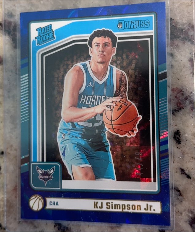 2024-25 Donruss #247 KJ Simpson Jr. — front