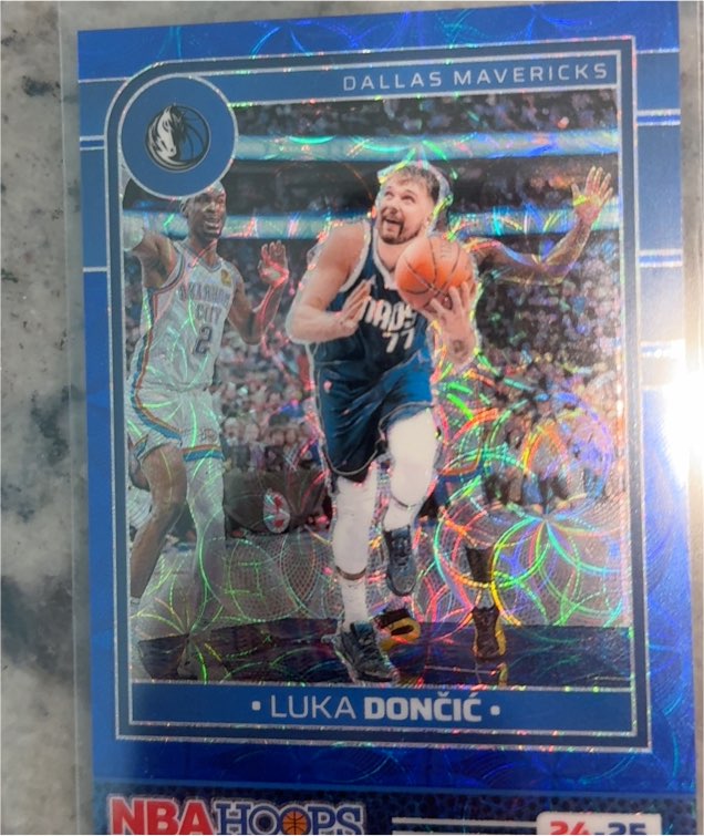 2024-25 Panini NBA Hoops #115 Luka Dončić — front