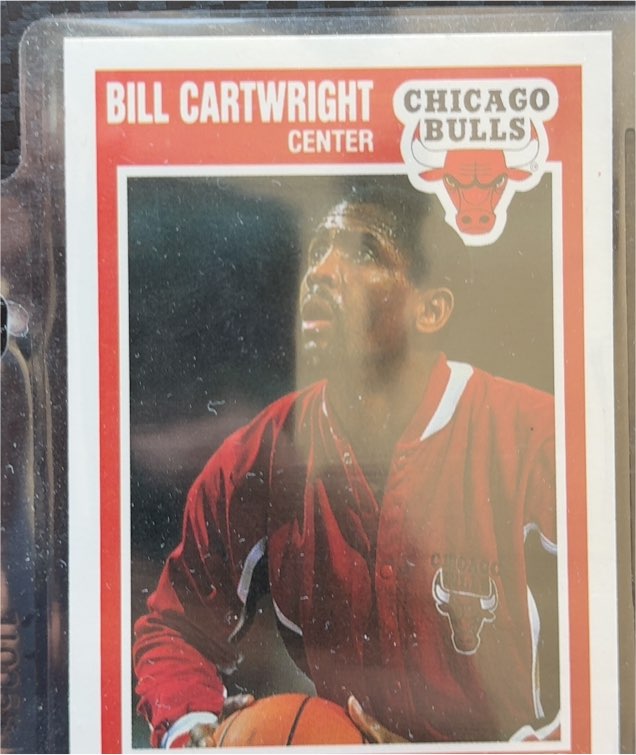 1989 Fleer #19 Bill Cartwright — front