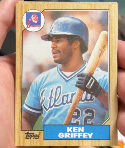 1987 Topps #711 Ken Griffey — front