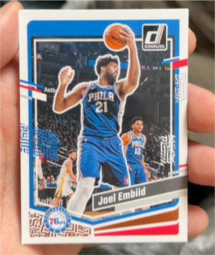 2023-24 Panini Donruss #110 Joel Embiid — front