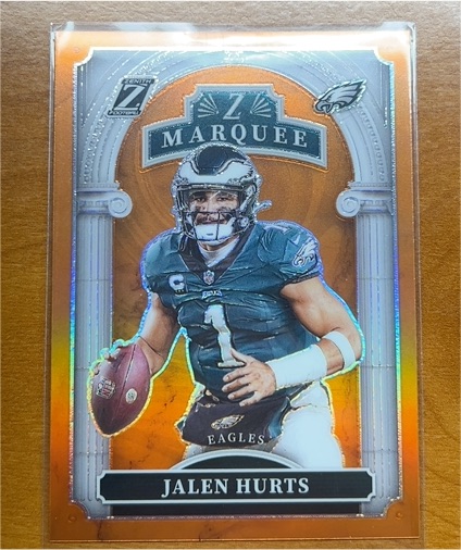 2024 Panini Zenith #15 Jalen Hurts Z Marquee — front