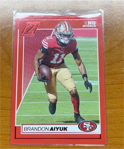 2024 Panini Zenith No Huddle Brandon Aiyuk — front